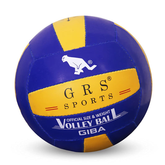 GRS® Hand Stiched Rubber VOLLYBALL Size-4 (Multicolour) (Ball)