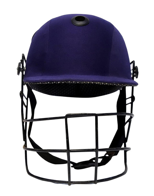 GRS Cricket Helmet for Men, Boys, Girls,Unisex (Adjustable Steel Grill | Color: Navy Blue | Light Weight (Youth)