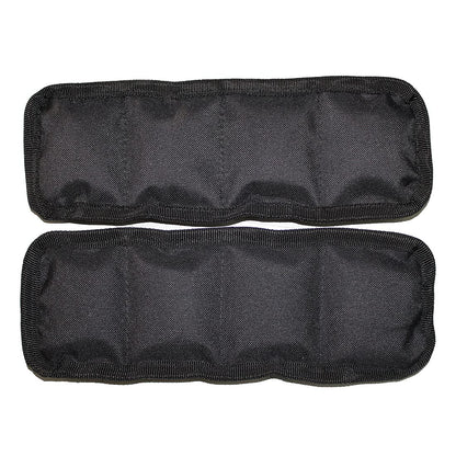 GRS® Wrist/Ankle Weights 2 kg (1 kg Each x 2 pc), rubber, black